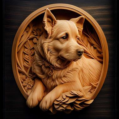 3D модель Собака Одіс (STL)